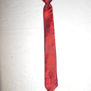Boys Balancine The Tie Works Disney Red Mickey Mouse Clip-On Tie